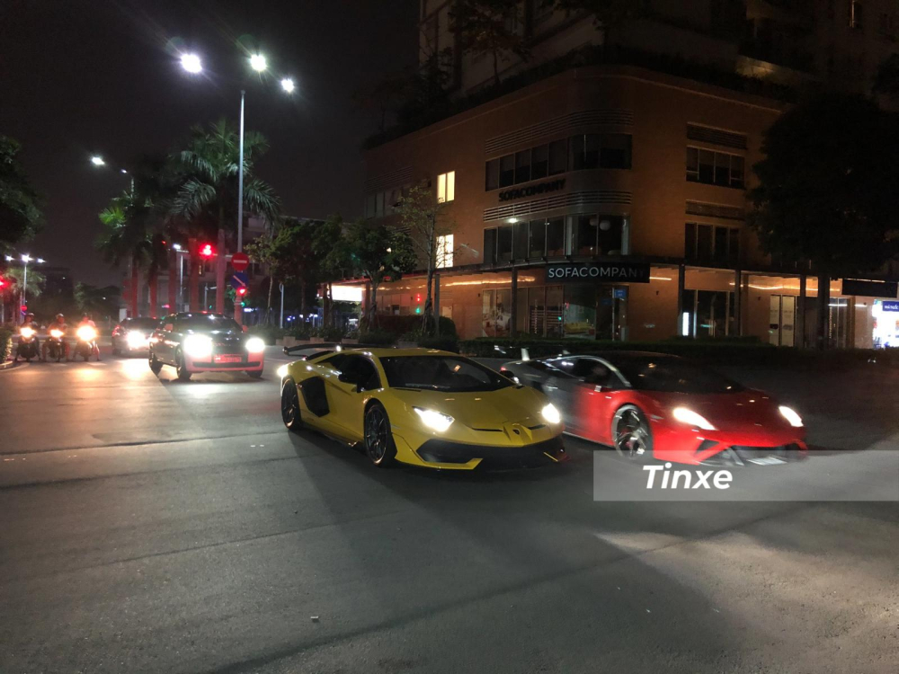Mới vào Nam, Lamborghini Aventador SVJ đã bắt cặp đi cùng Lamborghini Gallardo độ body kit giới hạn