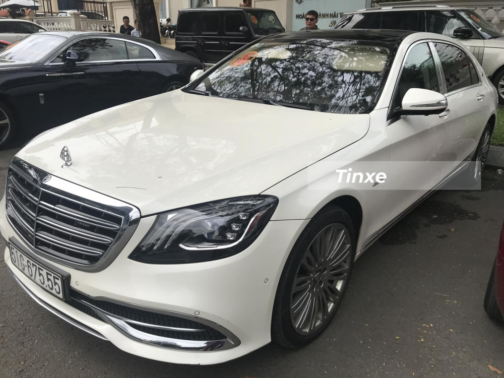 Mercedes-Maybach S450 4Matic hơn 7 tỷ đồng được Phan Th&agrave;nh độ logo Maybach