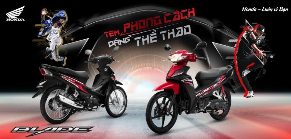 Honda Blade 110 phiên bản mới Honda Blade 110 phiên bản mới