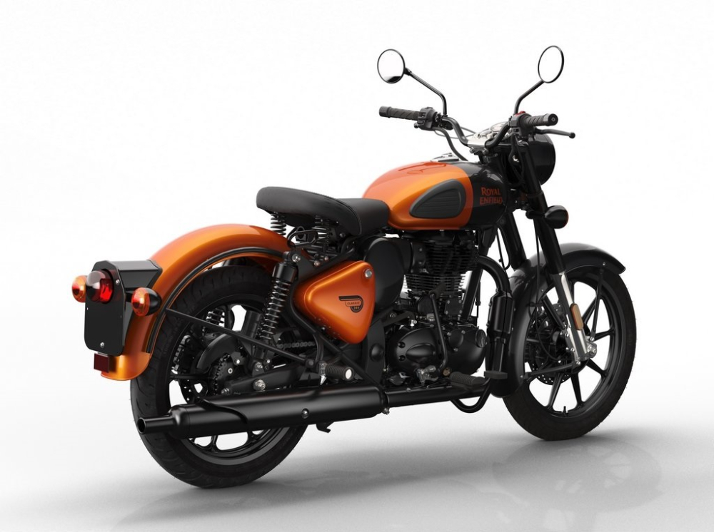 Màu cam đen mới tuyệt đẹp trên chiếc xe cổ điển Royal Enfield Classic 350 2020 Màu cam đen mới tuyệt đẹp trên chiếc xe cổ điển Royal Enfield Classic 350 2020