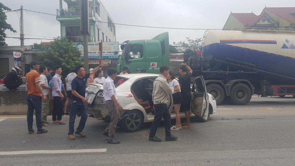 Hiện trường vụ tai nạn