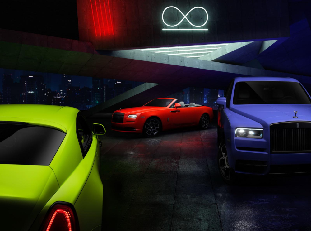 Loạt xe Rolls-Royce Neon Nights