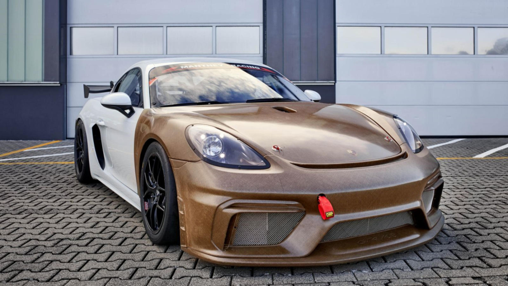 Porsche Cayman 718 GT4 CS MR với&nbsp;bộ body kit Amplitex