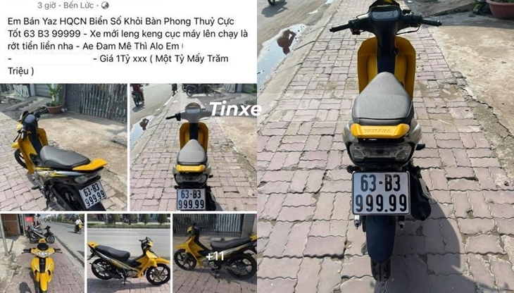 Chủ xe sau đ&oacute; đăng tin rao b&aacute;n lại chiếc xe Yamaha 125ZR ngũ qu&yacute; 9 với gi&aacute; tr&ecirc;n 1 tỷ đồng