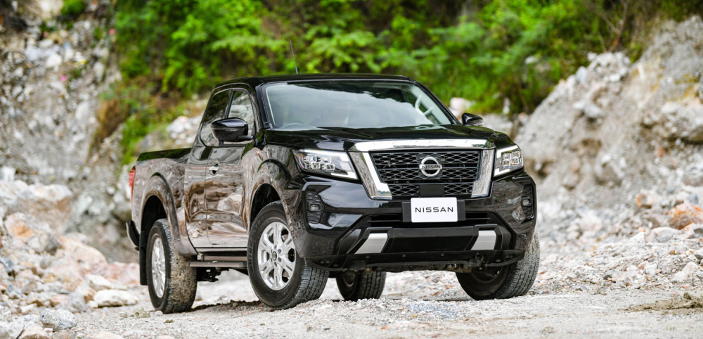 Cận cảnh đầu xe của Nissan Navara 2021