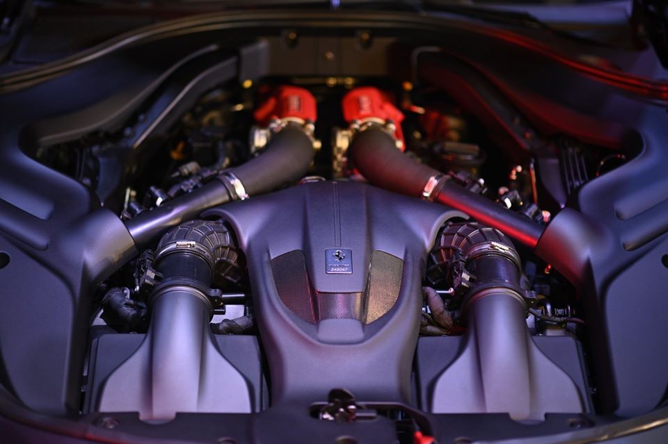 Động cơ siêu xe Ferrari Roma