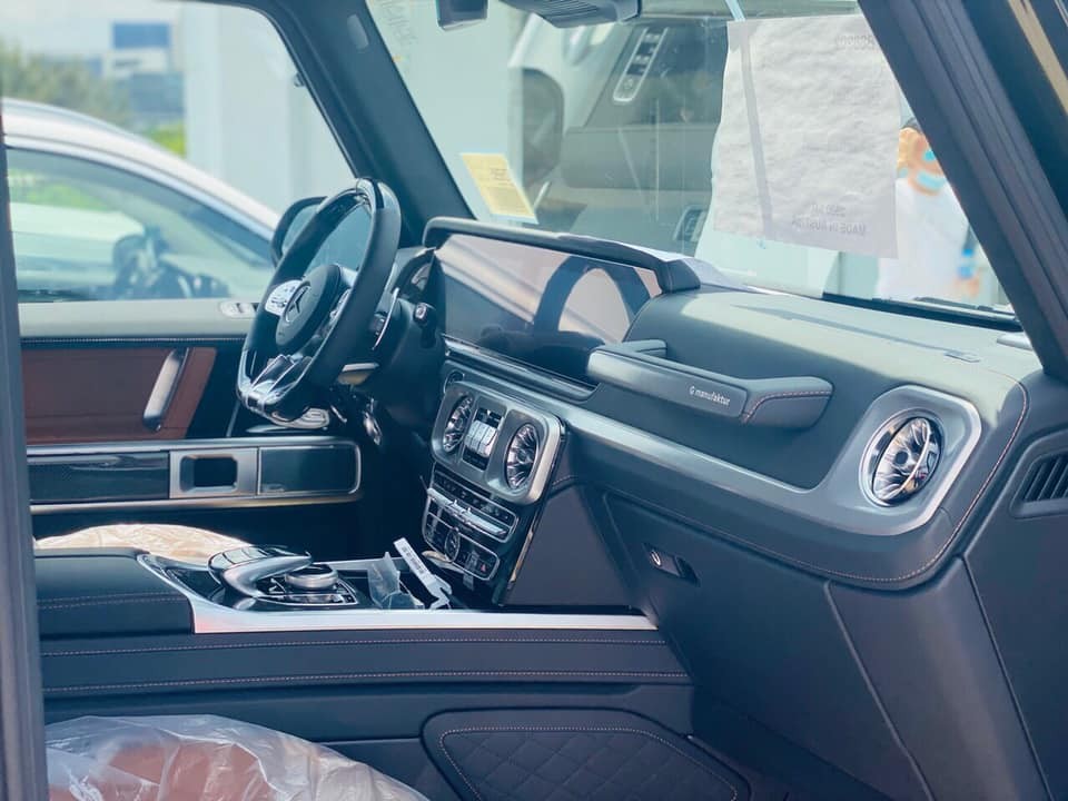 Nội thất chiếc SUV hạng sang Mercedes-AMG G63