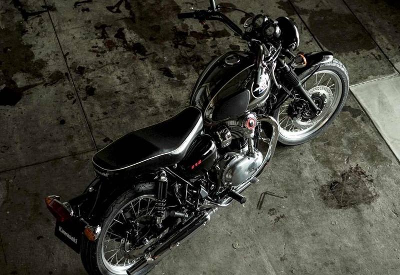 Kawasaki Meguro K3 l&agrave; anh em của Kawasaki W800