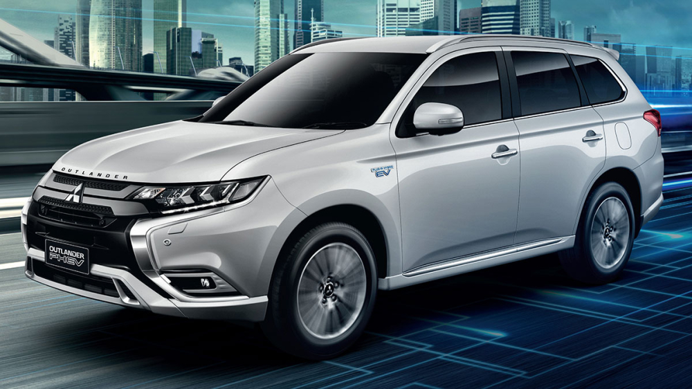 Thiết kế đầu xe của Mitsubishi Outlander PHEV 2021