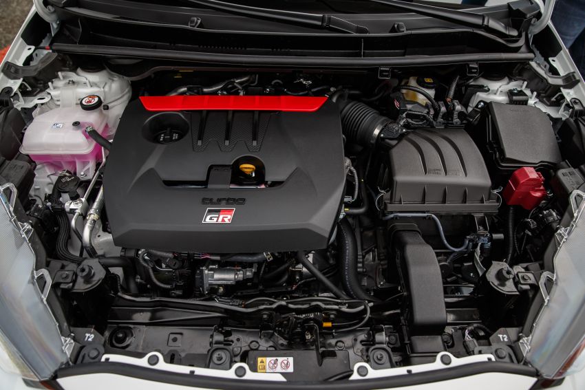 Động cơ của Toyota GR Yaris 2021