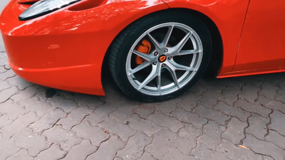 Bộ vành của chiếc Ferrari 458 Italia tự chế Bộ vành của chiếc Ferrari 458 Italia tự chế