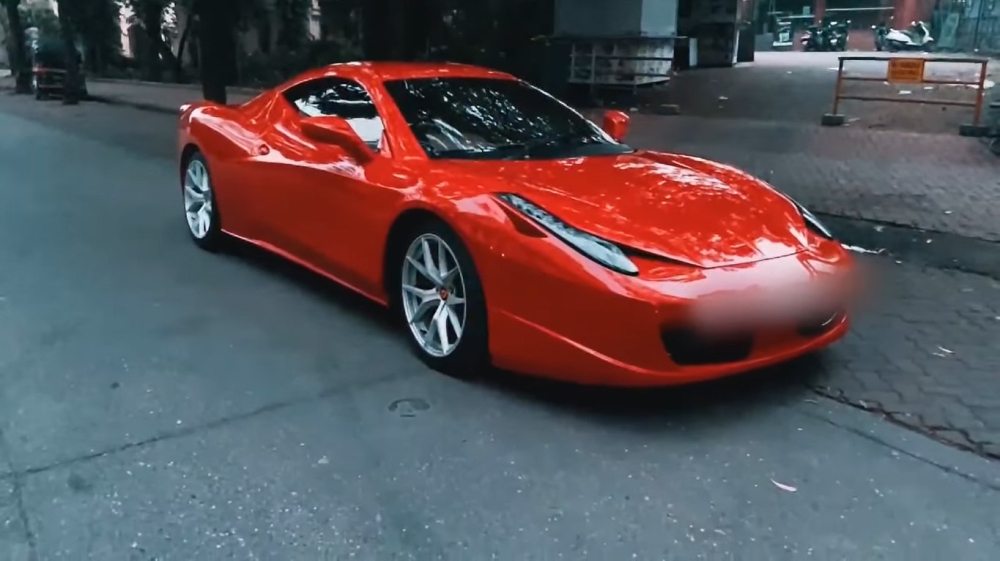 Chiếc Ferrari 458 Italia tự chế tại Ấn Độ Chiếc Ferrari 458 Italia tự chế tại Ấn Độ