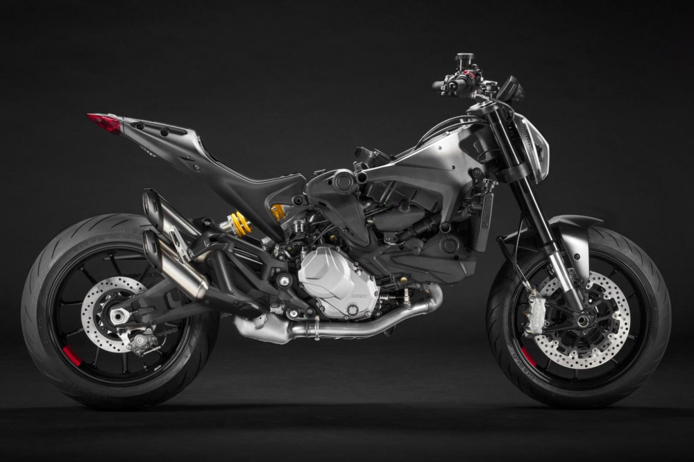 Bộ khung sườn, càng sau hoàn toàn mới của Ducati Monster 2021 Bộ khung sườn, càng sau hoàn toàn mới của Ducati Monster 2021