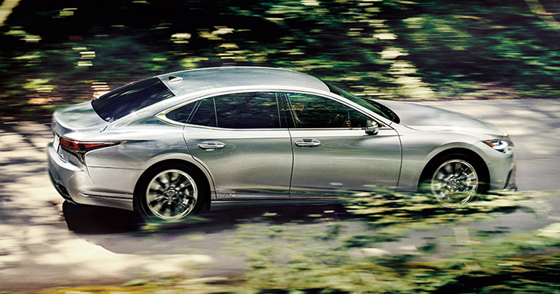 Sườn xe của Lexus LS 2021 không có gì thay đổi