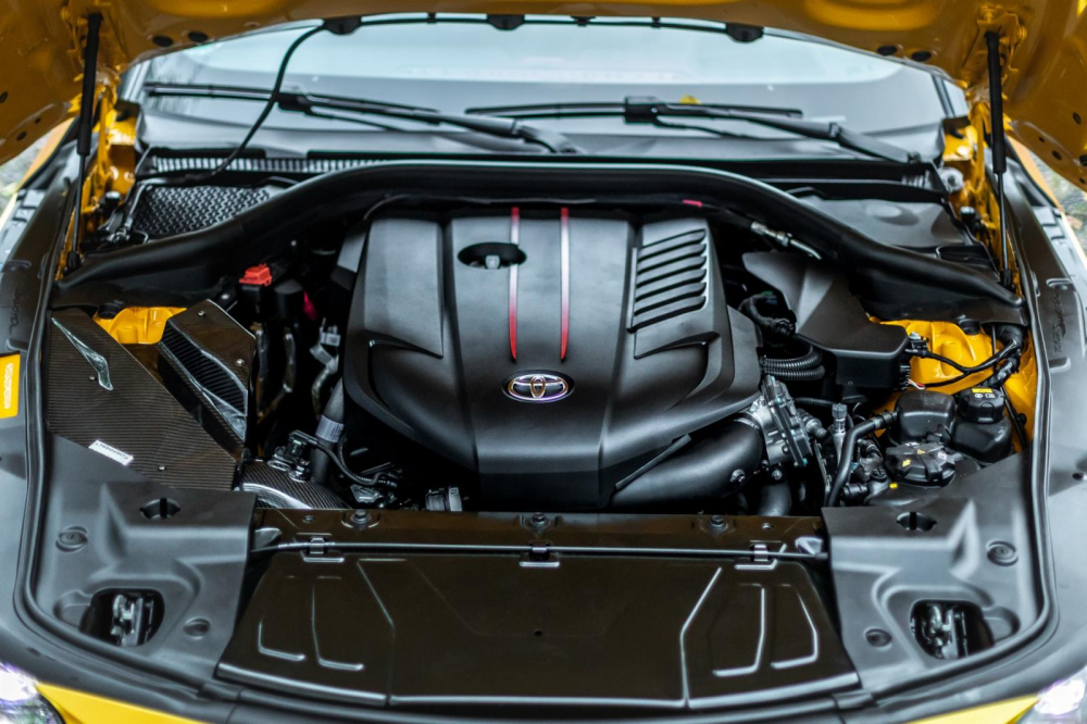 Khối động cơ của Toyota Supra GR 550