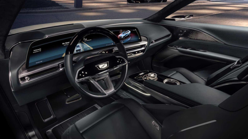 Nội thất bên trong Cadillac Lyriq