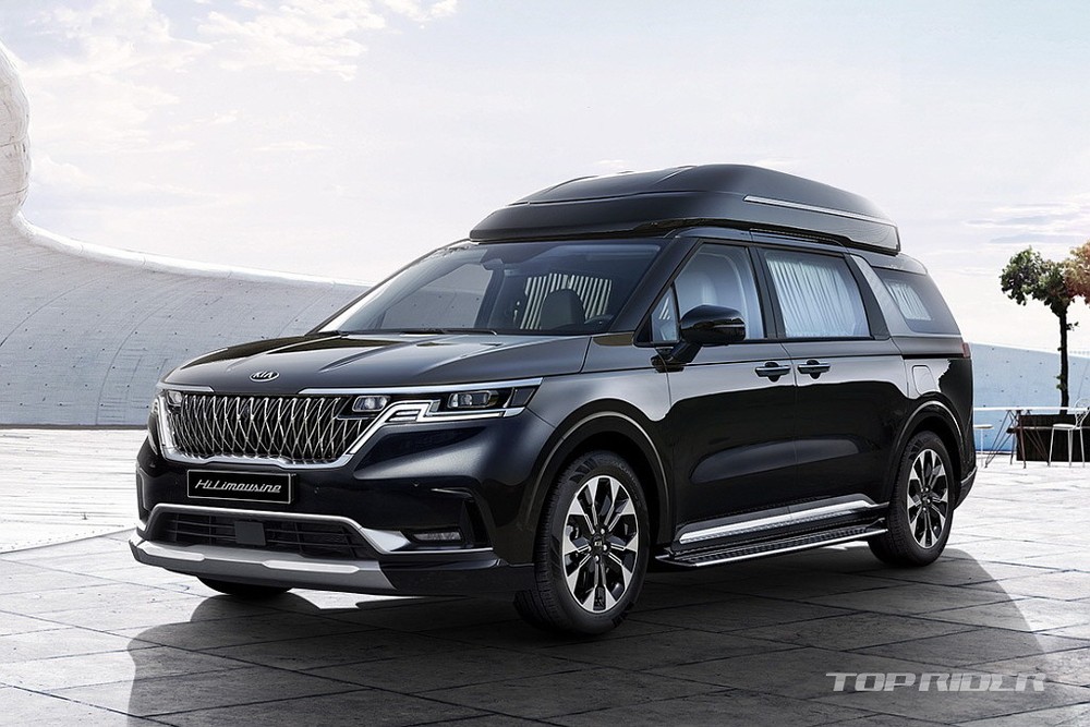 Kia Sedona Hi Limousine 2021 dành cho thị trường Hàn Quốc