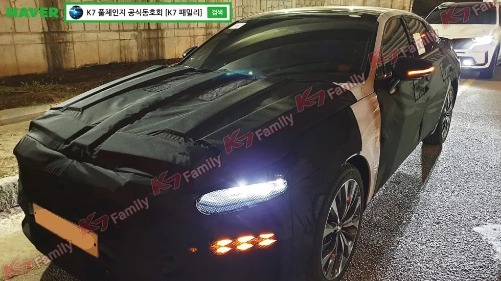 Kia K7 thế hệ mới bị bắt gặp trên đường phố Hàn Quốc Kia K7 thế hệ mới bị bắt gặp trên đường phố Hàn Quốc