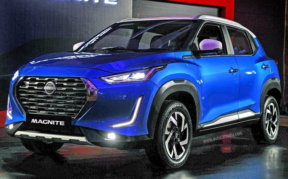 Cận cảnh thiết kế đầu xe của Nissan Magnite 2021 