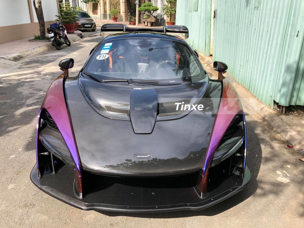 Cận cảnh diện mạo chiếc si&ecirc;u xe McLaren Senna của doanh nh&acirc;n quận 12