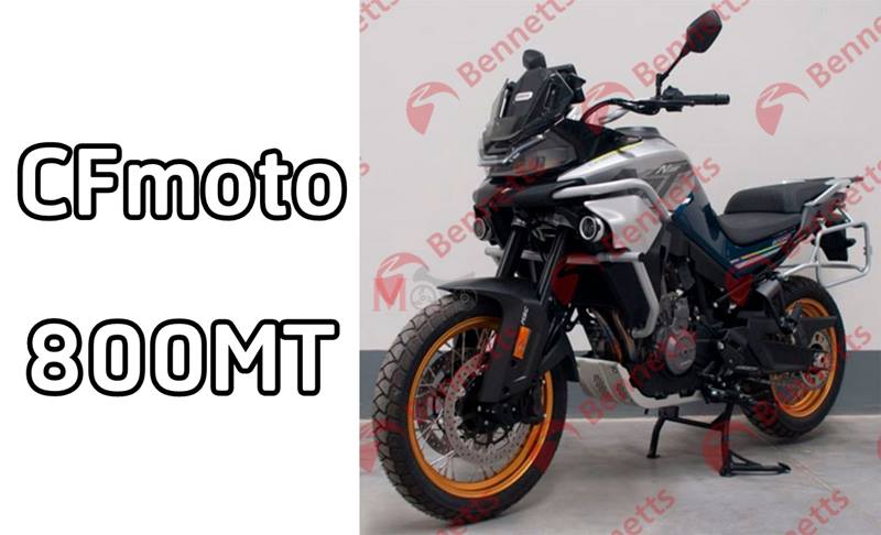 H&igrave;nh ảnh thực tế của CFMoto 800MT được h&eacute; lộ
