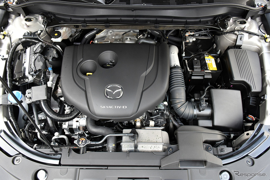 Động cơ diesel của Mazda CX-8 Exclusive Mode 2021 tăng công suất