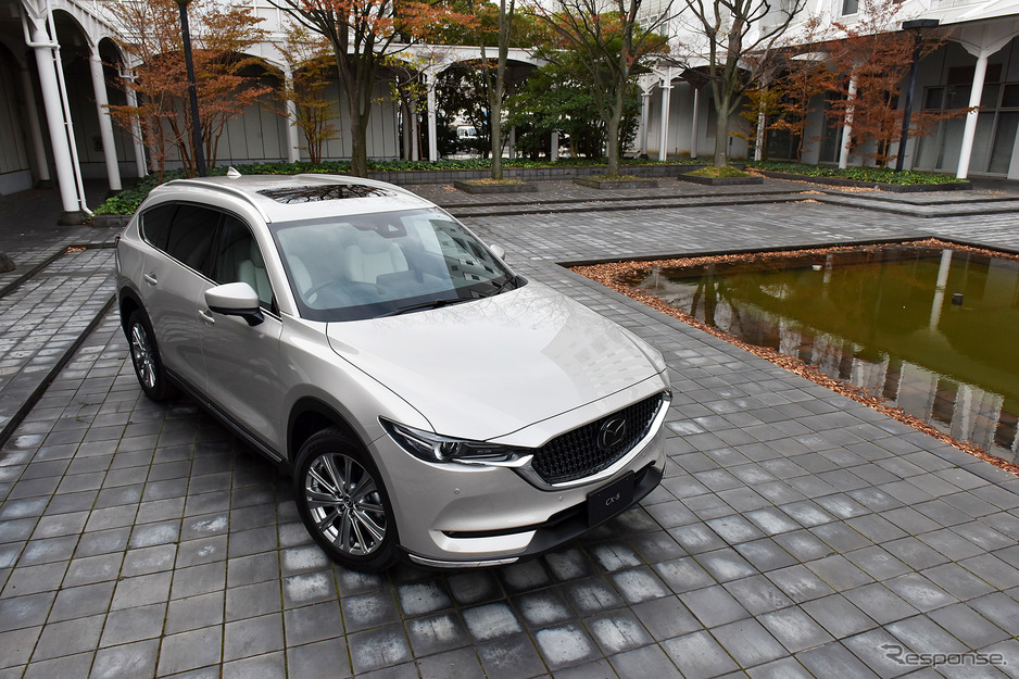 Mazda CX-8 2021 có cả động cơ xăng 2,5 lít