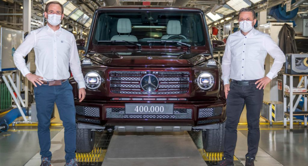 &Ocirc;ng vua địa h&igrave;nh Mercedes-Benz G-Class thứ 400.000 xuất xưởng