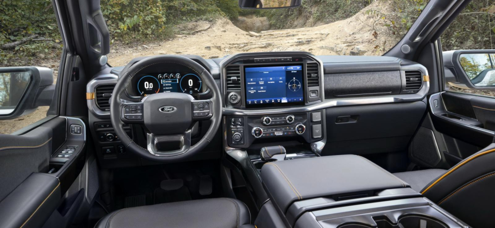 Nội thất bên trong Ford F-150 Tremor 2021