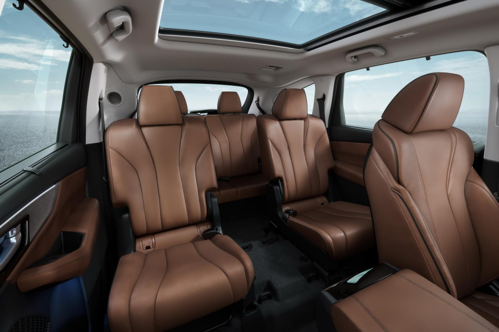 Ghế giữa ở hàng thứ 2 của Acura MDX 2022 có thể tháo ra Ghế giữa ở hàng thứ 2 của Acura MDX 2022 có thể tháo ra