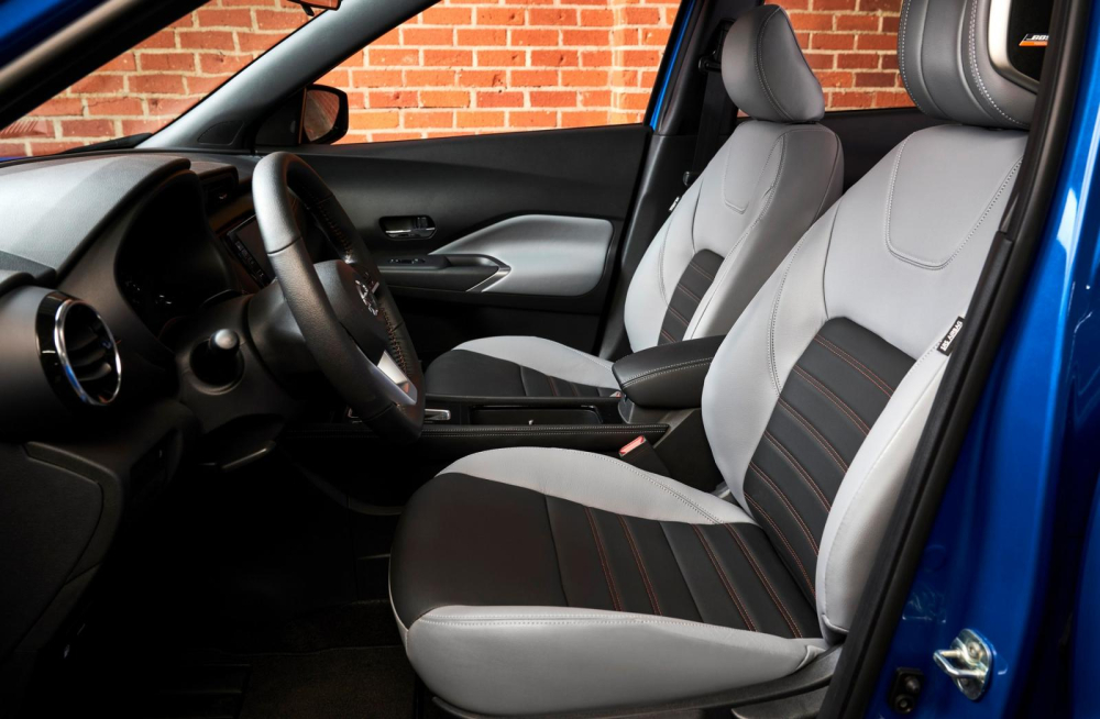 Ghế trước của Nissan Kicks 2021