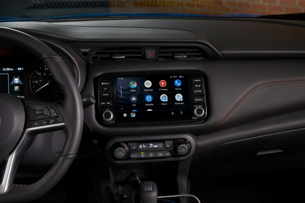 Màn hình thông tin giải trí của Nissan Kicks 2021