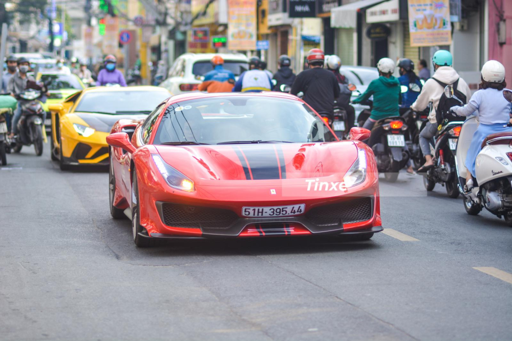 Ferrari 488 Pista Spider l&agrave; th&agrave;nh vi&ecirc;n mới nhất v&agrave;o garage của Ho&agrave;ng Kim Kh&aacute;nh