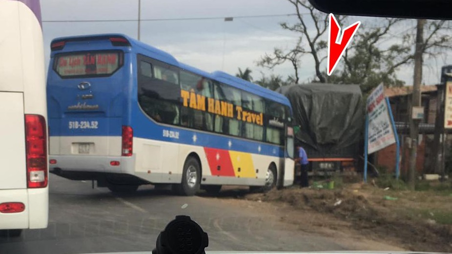 Hiện trường vụ tai nạn tại Đồng Nai