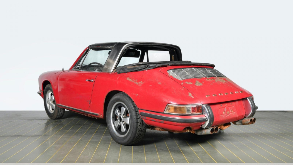 T&igrave;nh trạng ban đầu của chiếc Porsche&nbsp;911 S Targa 1967