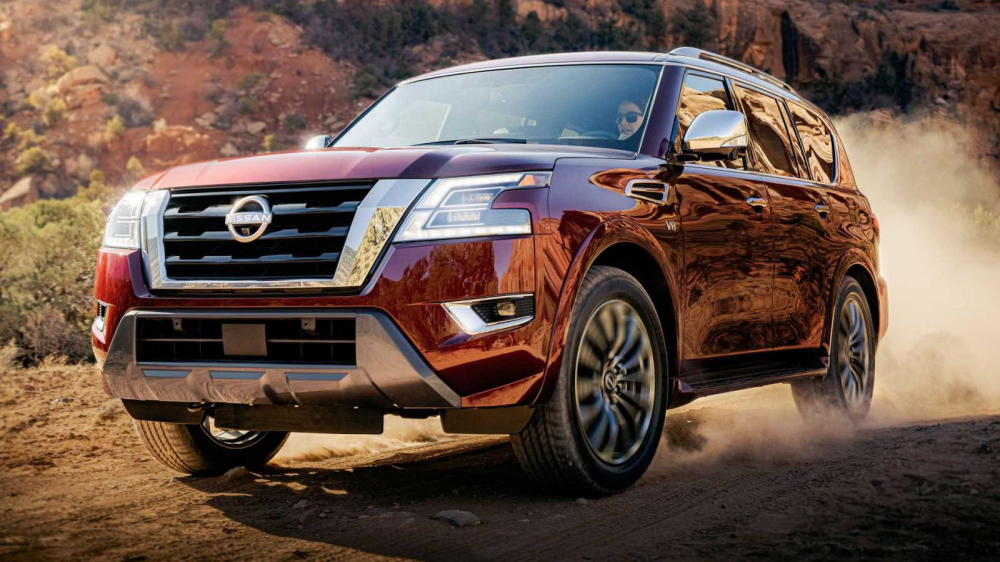 Nissan Armada 2021 tr&igrave;nh l&agrave;ng tại Mỹ