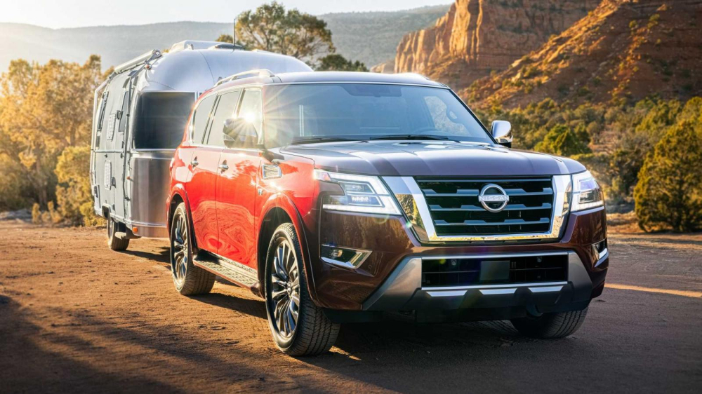 Sức k&eacute;o của Nissan Armada 2021 kh&ocirc;ng thay đổi