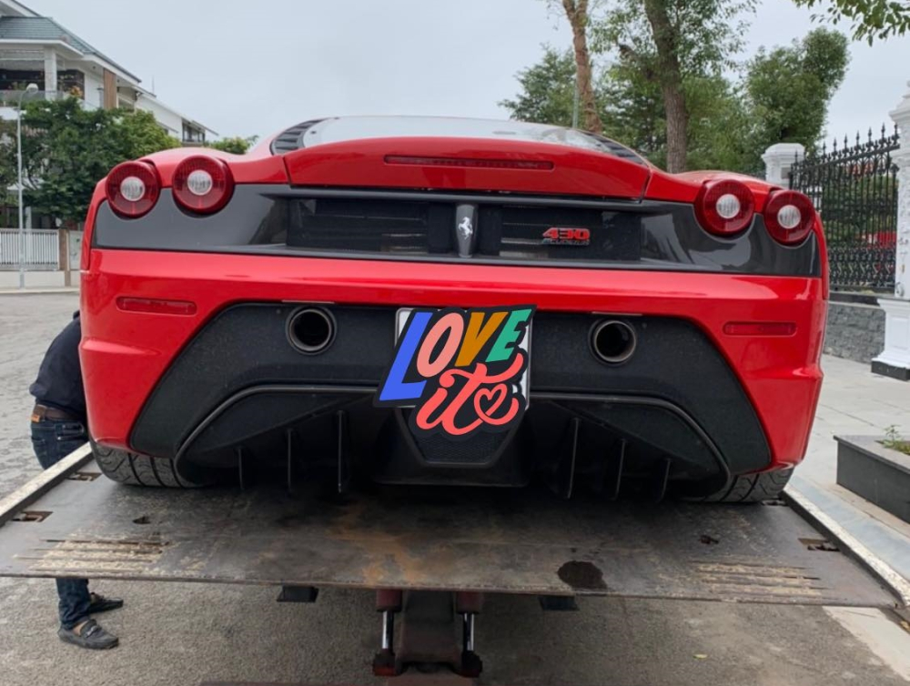 Si&ecirc;u xe Ferrari 430 Scuderia thứ 2 về nước sắp v&agrave;o S&agrave;i th&agrave;nh định cư
