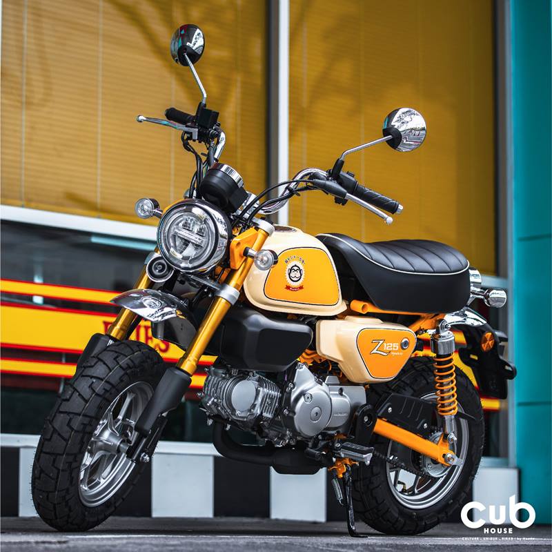 Nhiều chi tiết của chiếc xe sẽ được sử dụng lại của Honda Monkey