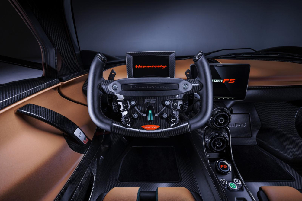 Cận cảnh v&ocirc; lăng của Hennessey Venom F5 2021