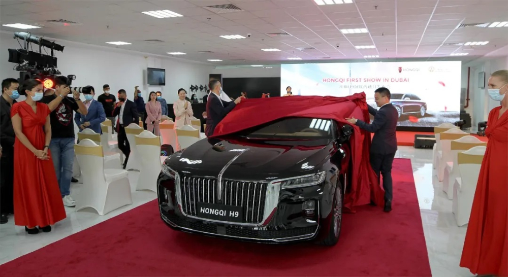 Hồng Kỳ H9 ra mắt thị trường Dubai