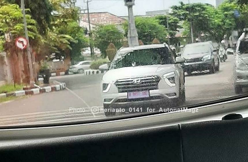 Hyundai Creta bị bắt gặp chạy thử tr&ecirc;n đường phố Indonesia