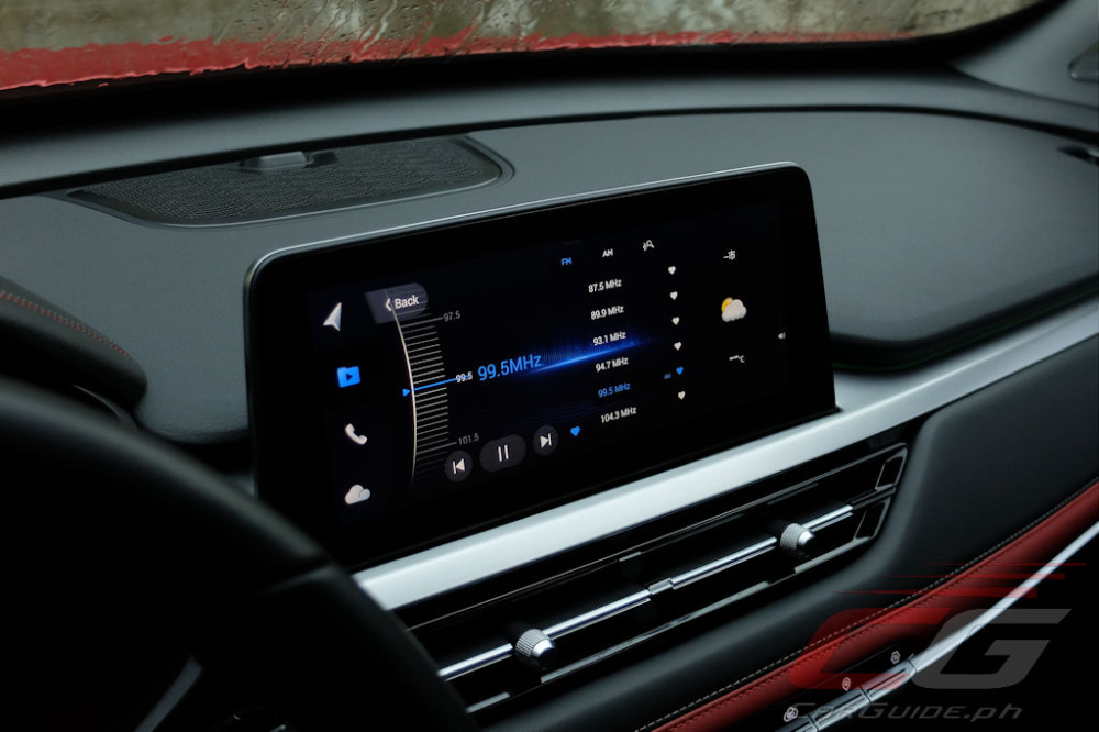 Màn hình thông tin giải trí của Chery Tiggo 7 Pro