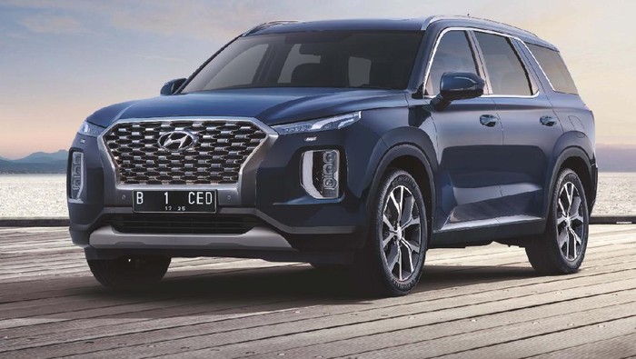 Hyundai Palisade tại Indonesia c&oacute; 7 m&agrave;u sắc ngoại thất