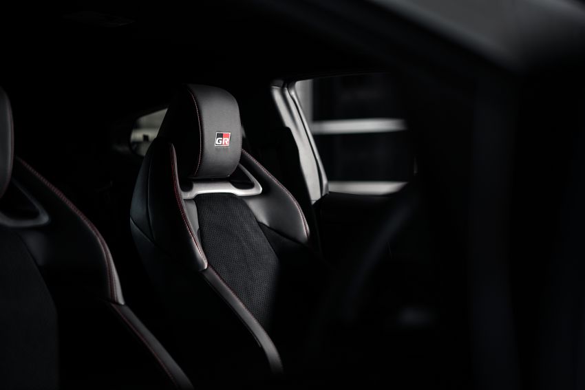 Ghế của Toyota GR Yaris 2021