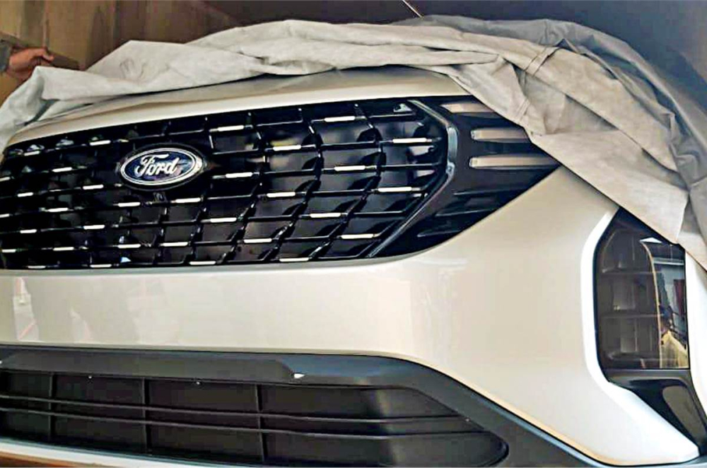 Hình ảnh duy nhất của chiếc SUV mới mà hãng Ford đang phát triển
