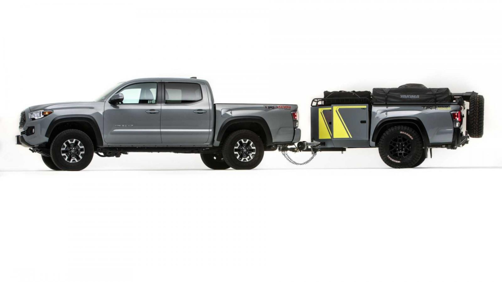TRD Sport Trailer có thể dễ dàng được kéo đi