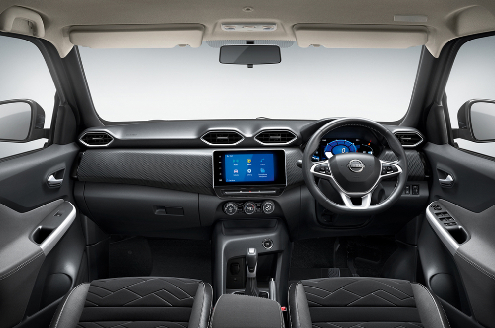 Nội thất bên trong Nissan Magnite tại Indonesia
