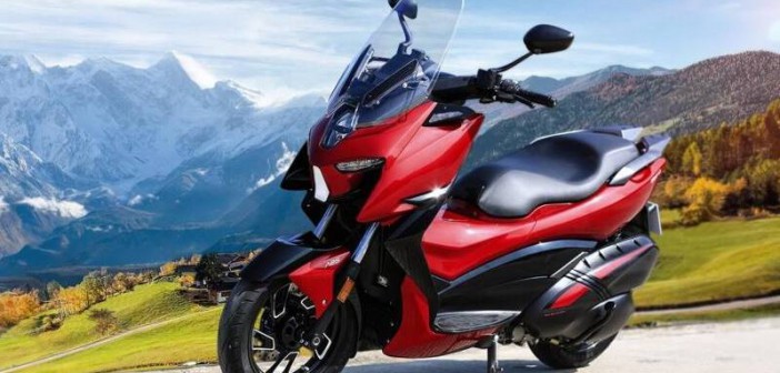 Xe tay ga mới c&oacute; thiết kế như si&ecirc;u nh&acirc;n được ra mắt tại Trung Quốc