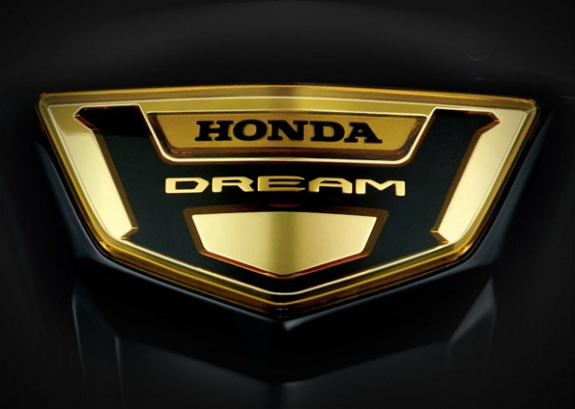 Logo tuyệt đẹp trên Honda Dream 2021 Logo tuyệt đẹp trên Honda Dream 2021